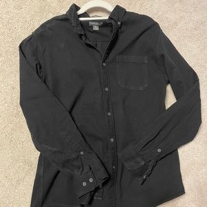Eddie Bauer Classic Fit Black Flannel